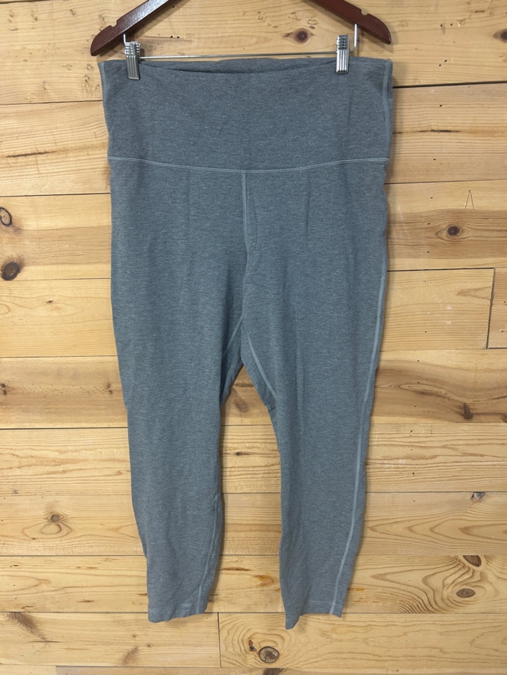 LULULEMON Wunder Lounge Super-High-Rise Tight 28" Heathered Core Medium Grey 14